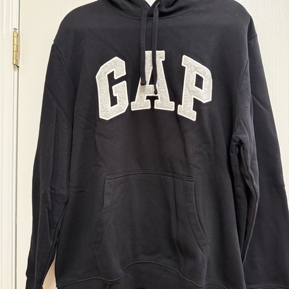 GAP Other - GAP Black Hoodie with White Logo